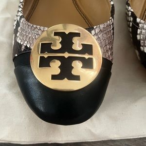 Tory Burch Minnie cap toe ballet flat